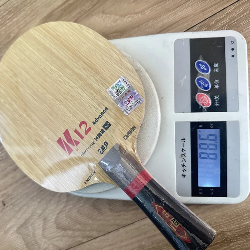 Original 729 Friendship Yellow ALC Table Tennis Blade 5 Wood 2 Arylate Carbon Professional Ping Pong Blade Blue ALC Offensive