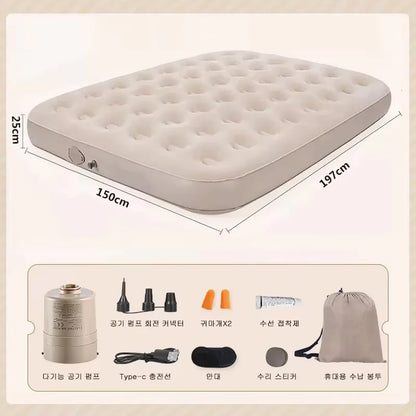 Outdoor Bed Air Cushion Nap Bed Heightening Thickening Air Mattress Inflatable Bed Home Single Air Mattress Double Camping Bed
