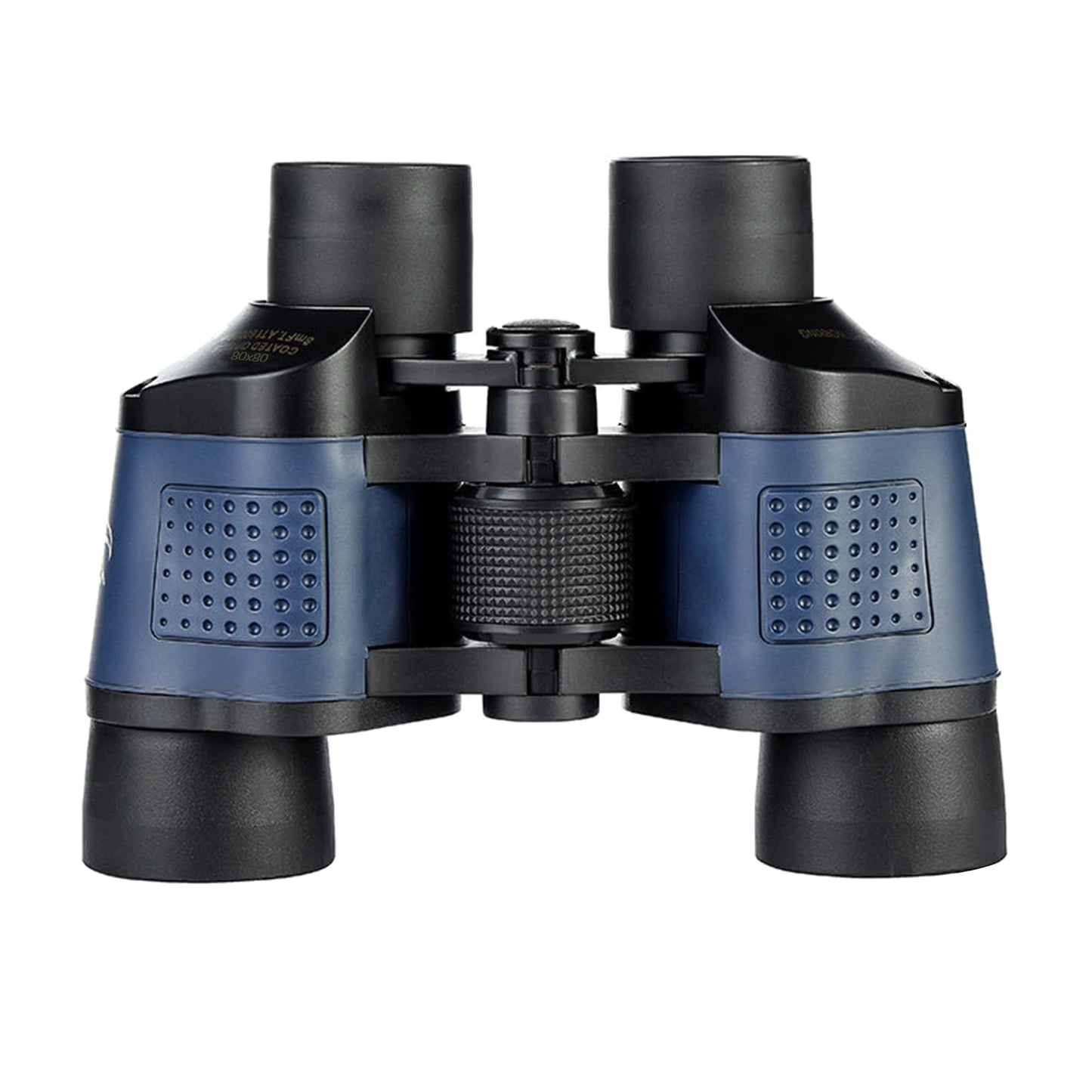 80x80 Telescope Binoculars BAK4 Prism Waterproof with Compass and Carrying Lanyard Red Film Telescope for Hunting Camping Travel