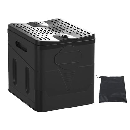Plastic Portable Outdoor Toilet Tent Car Emergency Toilet with cover Travel Washable Camping Toilet Self-driving Picnic Seat