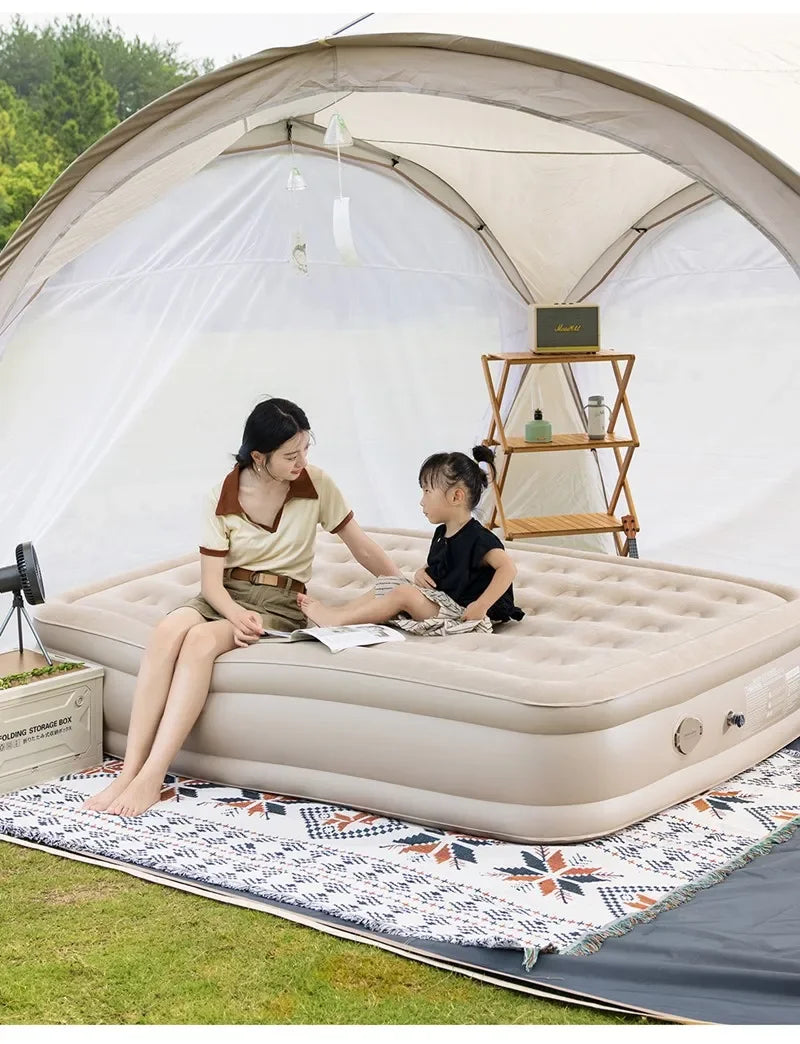 Outdoor Bed Air Cushion Nap Bed Heightening Thickening Air Mattress Inflatable Bed Home Single Air Mattress Double Camping Bed