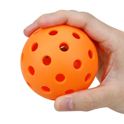 Pickleball 74MM Durable 40 Holes Outdoor 6/12/24Pcs Pickleballs 26g Outdoor for Competition pickleball Packs of Pickleballs