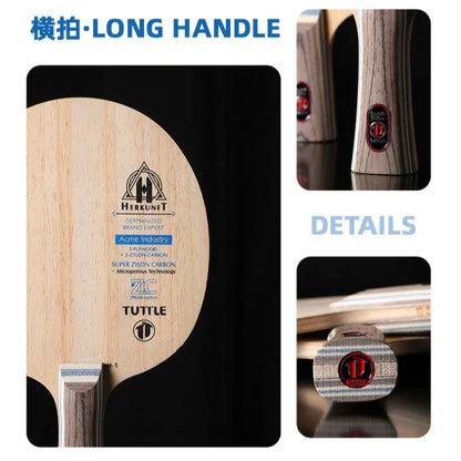 9Ply Structure TUTTLE Original Series Table Tennis Rackets Bottom Plate Training Table Tennis Bat Racket Table Tennis Blade
