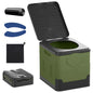 Plastic Portable Outdoor Toilet Tent Car Emergency Toilet with cover Travel Washable Camping Toilet Self-driving Picnic Seat