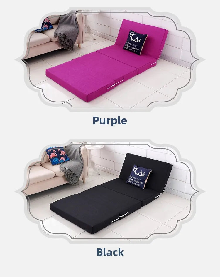 Sponge Folding Mat Floor Mat Afternoon Sleeping Mat Office Single Person Afternoon Rest Mat Japanese Lazy TatamiStudent