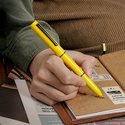 New Hongdian C1 Exquisite Explorer Simple Classic Retro Fountain Pen EF F Hooded Nib School Office Supplies Writing ink Pens