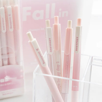 Mr. Paper Gradient Color Gel Pen Set INS Style Good-looking Pens for Writing Student Stationery Supplies Office Accessories