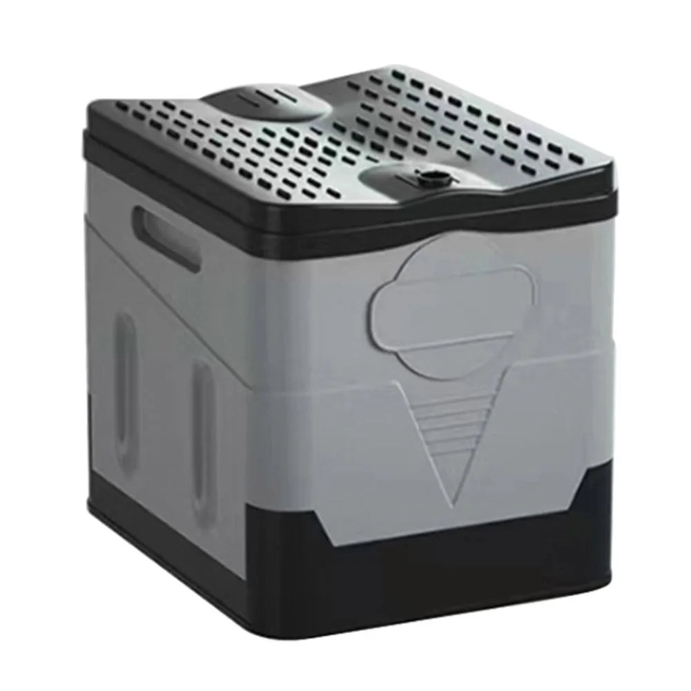 Plastic Portable Outdoor Toilet Tent Car Emergency Toilet with cover Travel Washable Camping Toilet Self-driving Picnic Seat