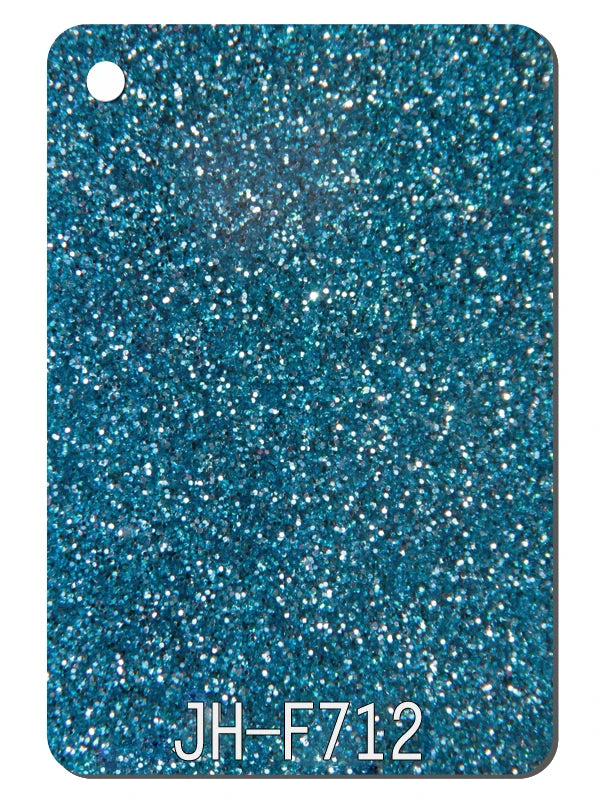 Double-sided Fine Glitter Acrylic Sheet Multi-color Available 3MM Thickness Acrylic Sheet Retail Home Decoration Plaque Material