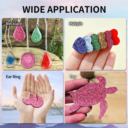Double-sided Fine Glitter Acrylic Sheet Multi-color Available 3MM Thickness Acrylic Sheet Retail Home Decoration Plaque Material