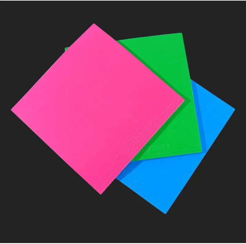 TUTTLE Positive Energy Table Tennis Rubber Pink Blue Green Purple Rubber ITTF Table Tennis Rubber Pingpong