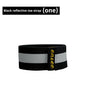 ENLEE Bicycle Trouser Straps Road Bike Night Riding Reflective Gaiters Outdoor Hiking Night Running Trouser Leg Straps