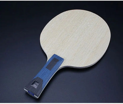 SANWEI 75 ALC Table Tennis Blade Professional 5 Wood 2 Outer ALC Carbon Ping Pong Blade with Original Packing Box