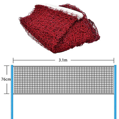 1pc Portable Badminton Net Sports Practice Recreation Fitness Activities Competition With Standard Ball Net