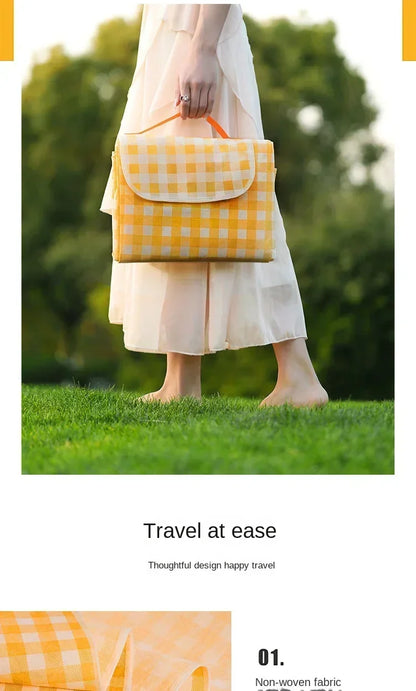 New Picnic Mat Moisture-proof Mat Thickened Outdoor Picnic Camping Beach Tent Floor Mat Waterproof Lawn Mat Portable Outing