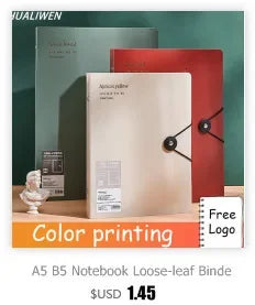 4Pcs/set B5 A5 A6 Binder Index Dividers Index Page for Loose-leaf Notebook Scrapbook Stationery Bookmark School Office Supplies