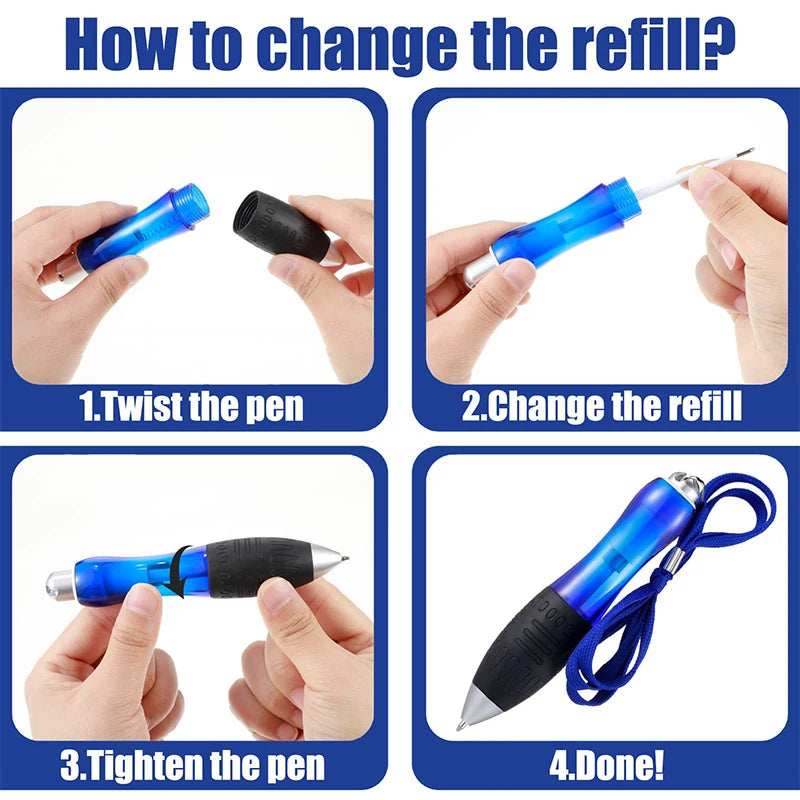 5Pcs Big Weighted Fat Pens for Parkinsons Patients, Essential Tremors, Arthritis Hand and Low Grip Strength