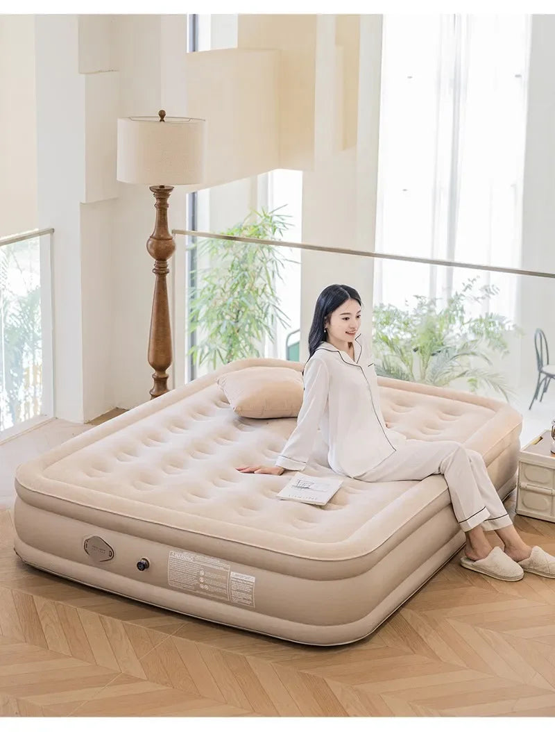 Outdoor Bed Air Cushion Nap Bed Heightening Thickening Air Mattress Inflatable Bed Home Single Air Mattress Double Camping Bed