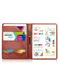 Multifunctional A4 Conference Folder Business Stationery Folder Leather Contract File FoldersTravel Document Folder NEWYES 2024