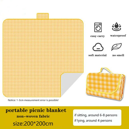 Foldable Picnic Mat Moisture-proof picnic set portable blanket picnic Sleep Pad Waterproof Oxford Cloth Picnic camping blanket