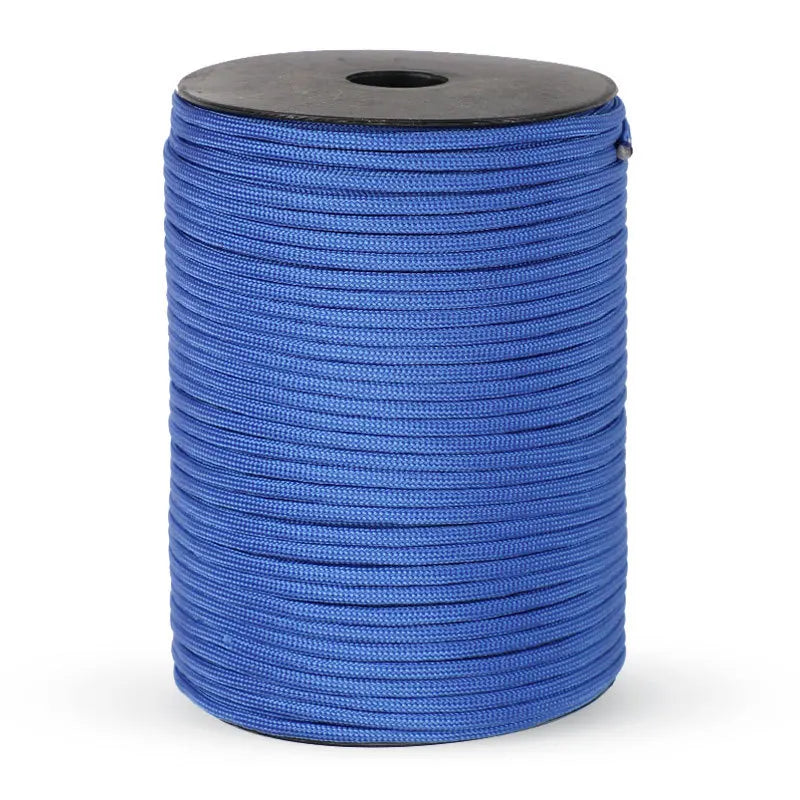 9 Core 650lb Paracord 100m Dia.4mm Military Standard Parachute Rope Tent Lanyard Accessories For Survival Bracelet DIY Making