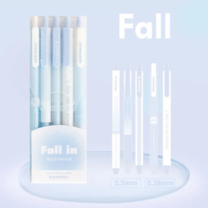 Mr. Paper Gradient Color Gel Pen Set INS Style Good-looking Pens for Writing Student Stationery Supplies Office Accessories