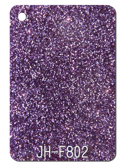 Double-sided Fine Glitter Acrylic Sheet Multi-color Available 3MM Thickness Acrylic Sheet Retail Home Decoration Plaque Material