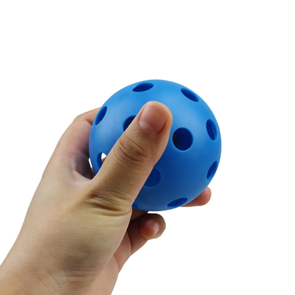 12Pcs Pickleball Balls 26 Holes 72mm Pickleball High Elastic Durable Hollow Balls For Professional Beginner Indoor Training Ball