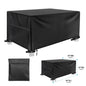Outdoor Furniture Covers Waterproof Rain Snow Dust Wind-Proof Anti-UV Oxford Fabric For Garden Lawn Patio Table Chair Protection