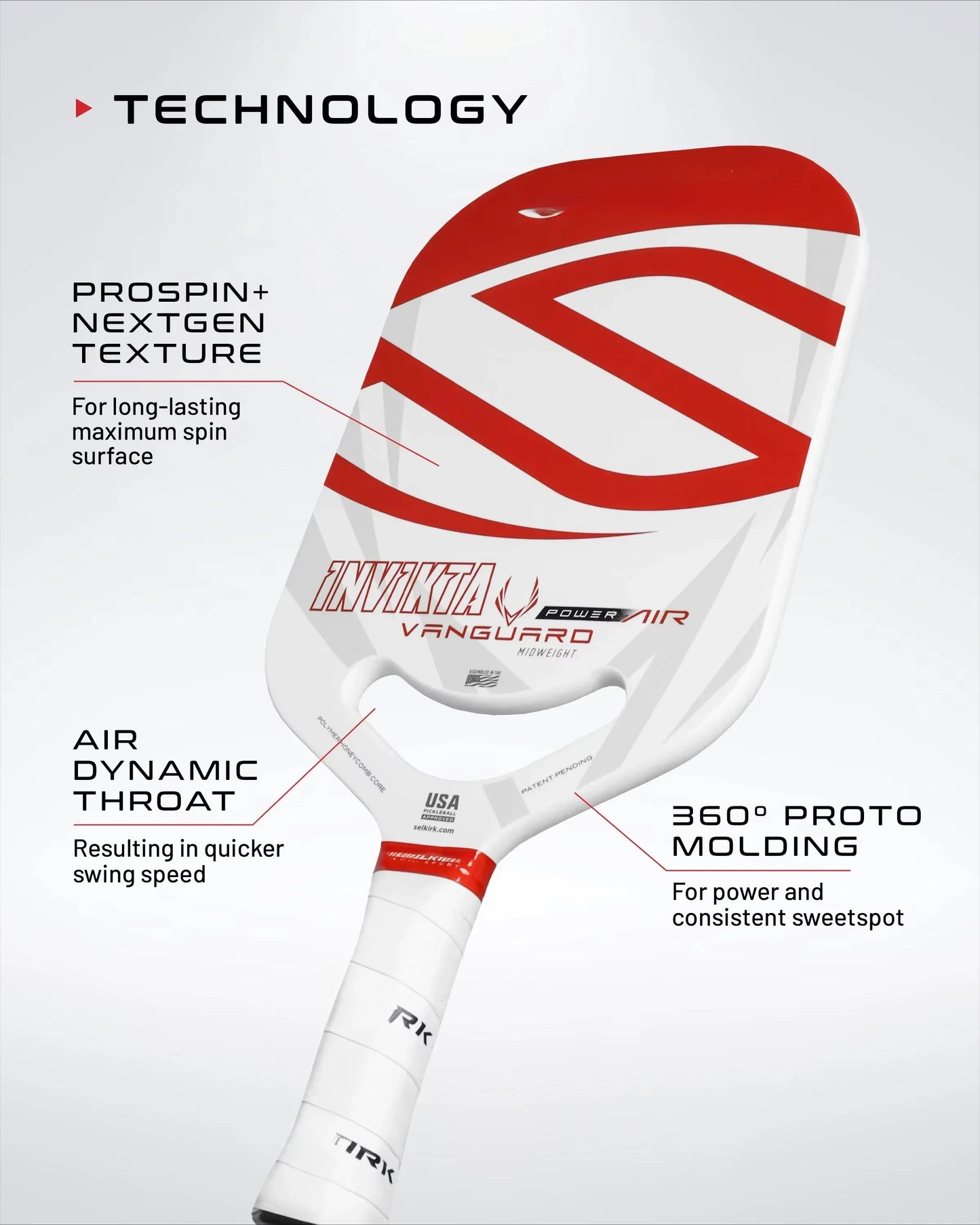 2025 Hot Selling Pickleball Wooden Paddle - USAPA Championship - Sports Competition Grade Carbon Fiber Pickle Paddle