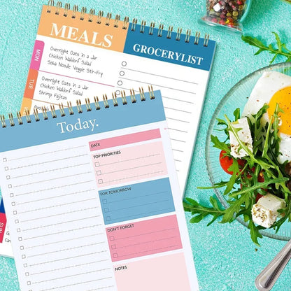 A5 To Do List Notepad Undated Daily Planner Notebook Stationery Teacher Gift Diary Campus Agenda Office Supplies 50 sheets