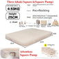 MOUNTAINHIKER Outdoor Inflatable Seating Mat Interior Air Mattress Mats Luxury Built-in Pump Thicken PVC Sleeping Bed Furniture