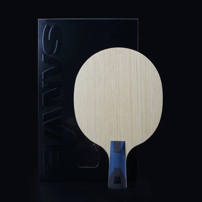 SANWEI 75 ALC Table Tennis Blade Professional 5 Wood 2 Outer ALC Carbon Ping Pong Blade with Original Packing Box