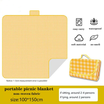Foldable Picnic Mat Moisture-proof picnic set portable blanket picnic Sleep Pad Waterproof Oxford Cloth Picnic camping blanket