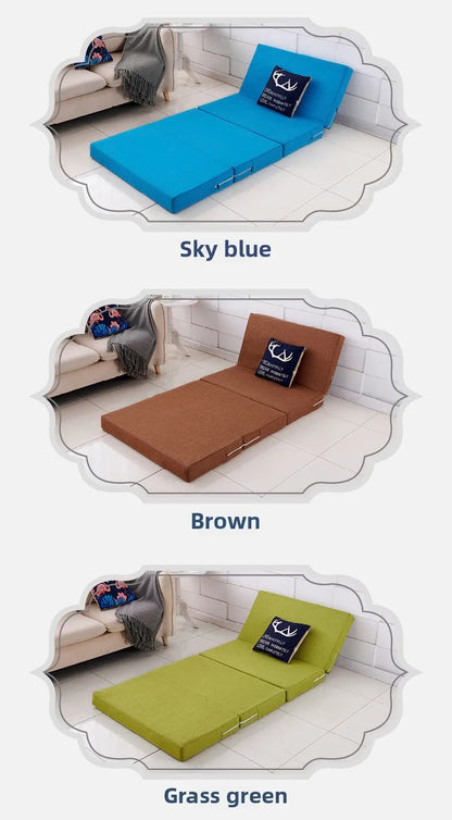 Sponge Folding Mat Floor Mat Afternoon Sleeping Mat Office Single Person Afternoon Rest Mat Japanese Lazy TatamiStudent