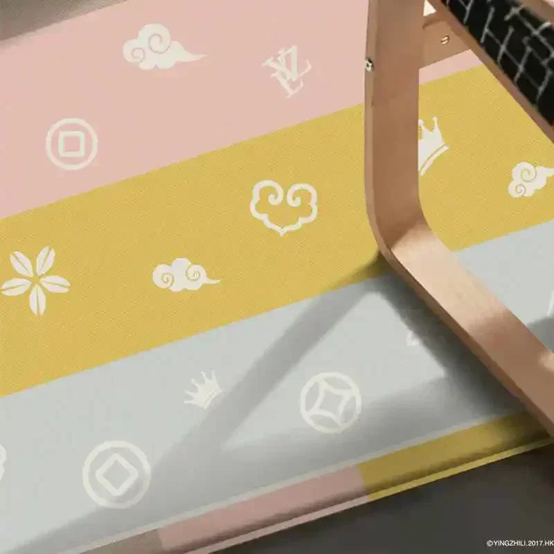 Large Size Foldable Baby Play Mat Double-sided Patterned Educational Children's Carpet Easy To Carry Baby Crawling Mat