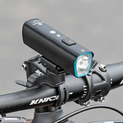 ROCKBROS 1000LM Bike Light Smart Vibration Light Sensing Bicycle Front Light IPX6 Type-C MTB Road Headlebar Cycling Headlights