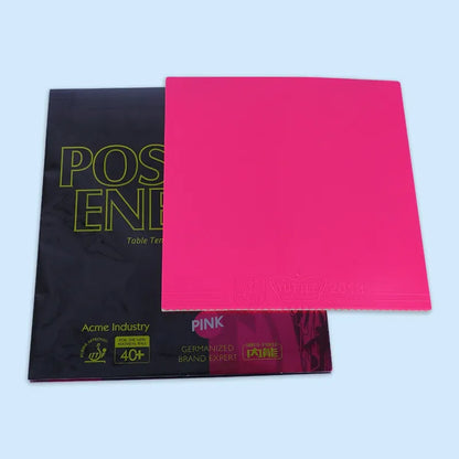TUTTLE Positive Energy Table Tennis Rubber Pink Blue Green Purple Rubber ITTF Table Tennis Rubber Pingpong