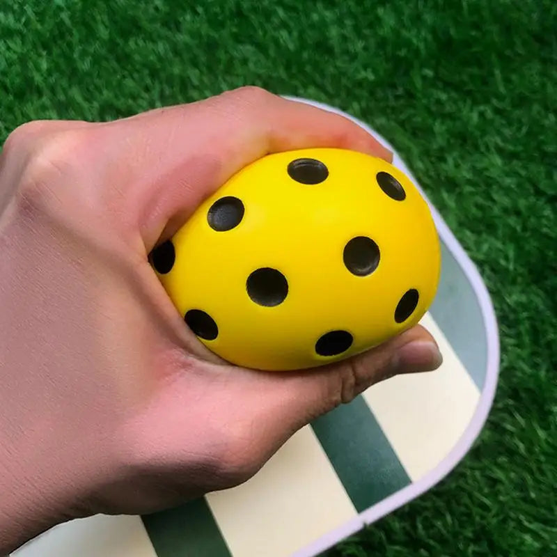 Pickleball Practice Balls Low Noise Training Paddle Ball Includes 3 Balls And Tube Entertainment For Competition And Practice