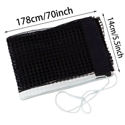 Table Tennis Net High Quality Polyester Cotton Table Tennis Table Net Ping Pong Table Replacement Net Table Tennis Accessories