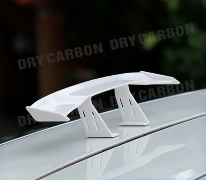 G Style Carbon Fiber Look Car Rear Spoiler Mini Wing Small Model Decoration Car Styling Black Blue Red White Grey