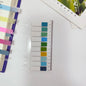 KindFuny 200 Sheets Morandi Index Tabs Bookmark Sticky Notes Notepad Kawaii Stationery School Office Supplies