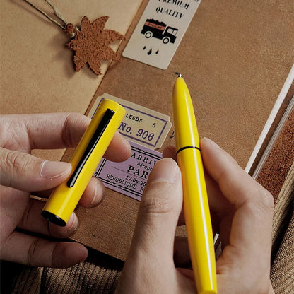 New Hongdian C1 Exquisite Explorer Simple Classic Retro Fountain Pen EF F Hooded Nib School Office Supplies Writing ink Pens