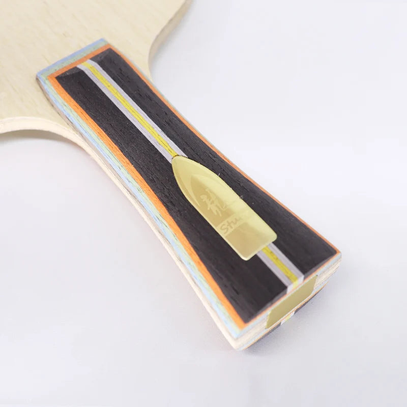Stuor Ping Pong Table tennis Racket Gold  Carbon Table Tennis Blade Outdoor Fiber Carbon Fast Attack 7plys Off+