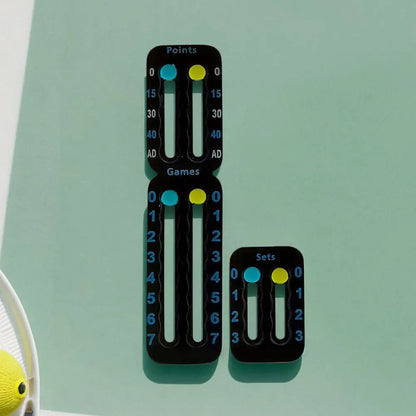 Tennis Racket Pickleball Paddle Scorekeeper Easily Mounted Score Keeper for Tennis Racket and Padel Point Tracker Tennis Gift