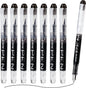 Disposable Fountain Pens, Straight Liquid Fountain Pens，for WritingQuick-Drying Ink Pen, Smooth-Writing Multicolor Art Supplies