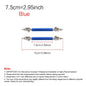 2psc Universal Racing Adjustable Front Rear Bumper Lip Splitter Support Bar / pull rod Kit Racing 75mm
