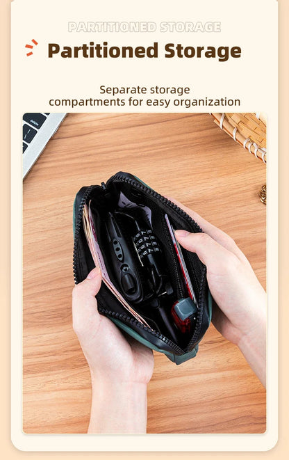 ROCKBROS Phone Bag Daily Use Small Size Lightweight Portable Multifunctional Hand Bag Zipper Storage Coins Wallet Commute Bag