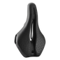 ROCKBROS Bicycle Saddle Hollow Breathable Shockproof Cycling Seat PU Non-Slip Leather Cushion Lightweight MTB Road Bike Saddle