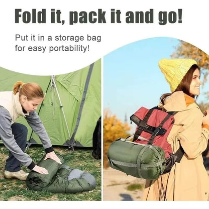 Winter Warm Camping Sleeping Bag Ultralight Waterproof Envelope Backpacking Sleeping Bags For Outdoor Traveling Hiking